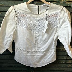 Rebecca Minkoff Lucia Top Blouse NWT